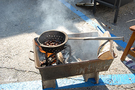 Fête de la chataigne à Fully, Valais