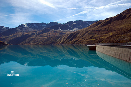 Barrage de Moiry, Grimentz