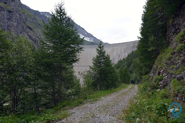 Barrage de Mauvoisin, Valais, Suisse
