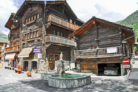 Évolène centre village