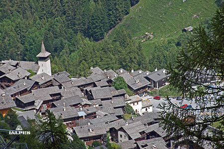 Grimentz, vieux village