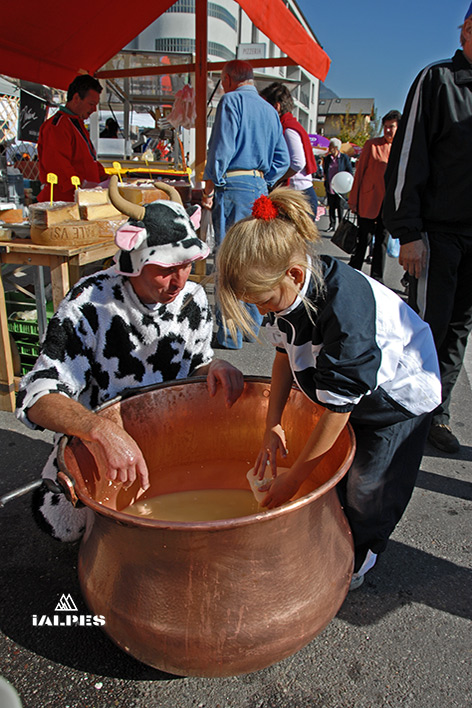 Fromager et l'enfant