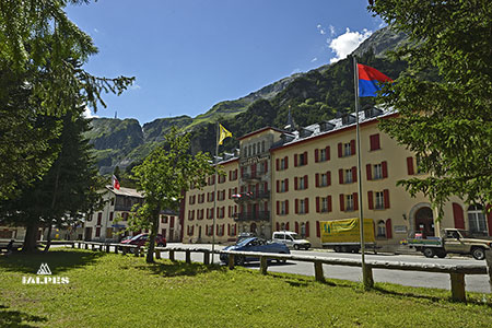 Gleisch hôtel glacier du rhone